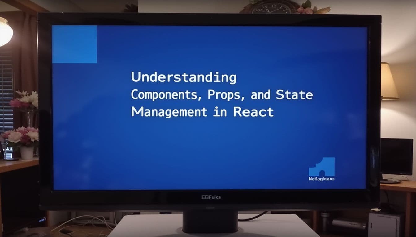 Understanding Components, Props, and State Management in React